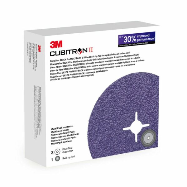 3M Cubitron II Fíbrový Disk 982CX Pro, 125 x 22 mm 36+