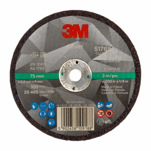 Rezací kotúč 3M Silver 51777, T41 105 mm x 1 mm x 10 mm